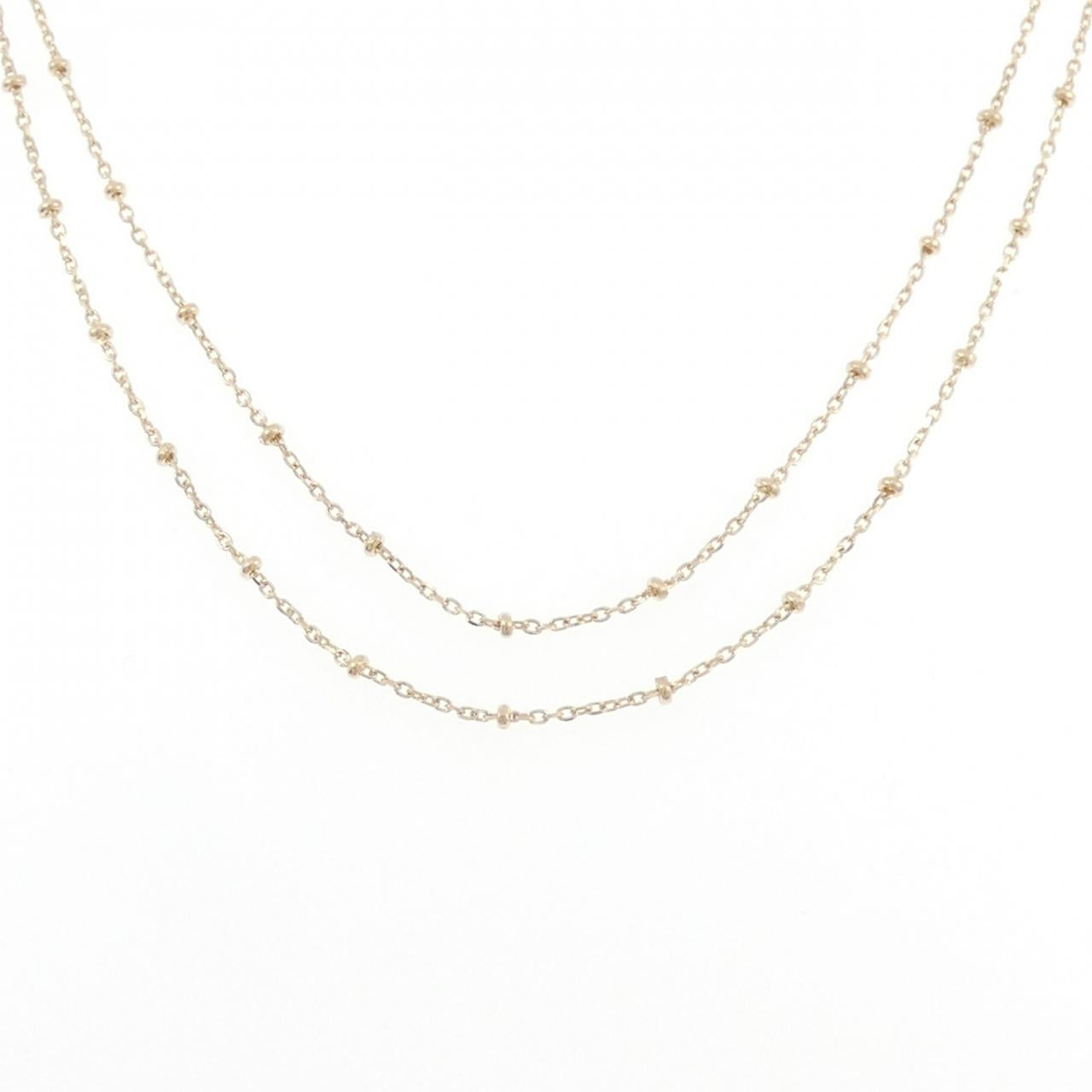 K10 Yellow Gold Heart Necklace