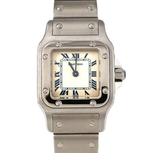 Cartier Santos Galve SM Stainless Steel Quartz