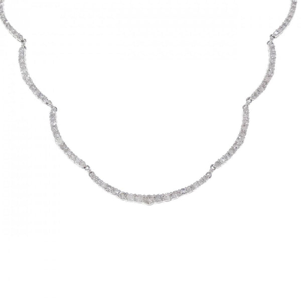 PT850 Platinum 5.00CT Diamond Necklace