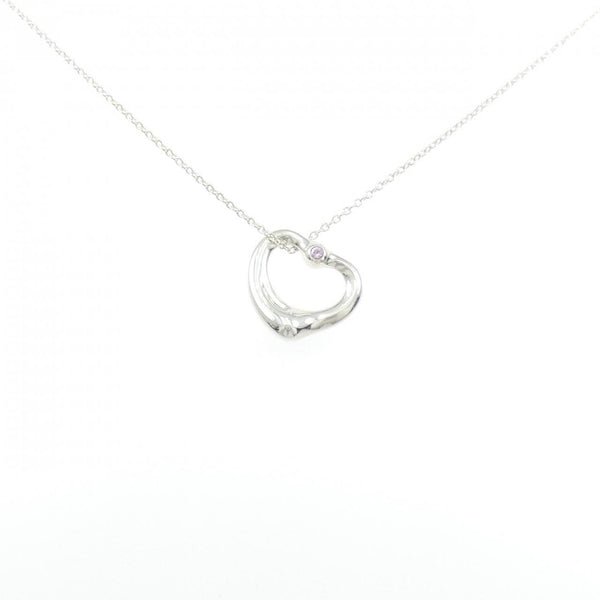 Tiffany & Co. Open Heart 925 Silver Necklace