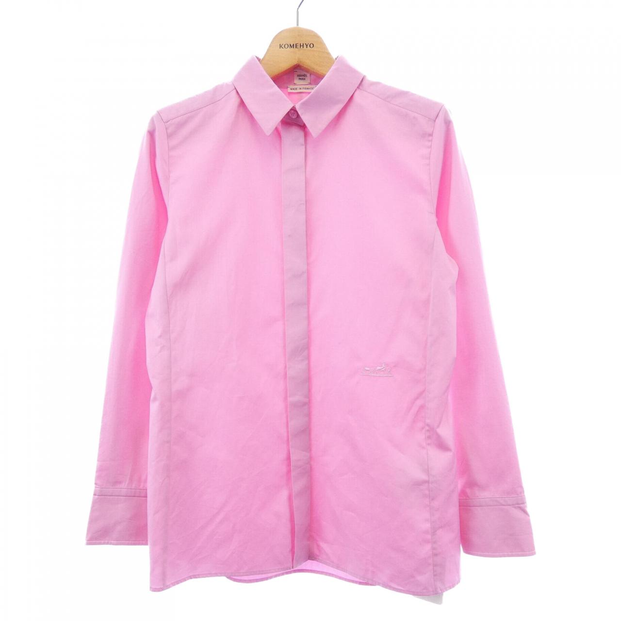 Hermes Caleche Silk Shirt