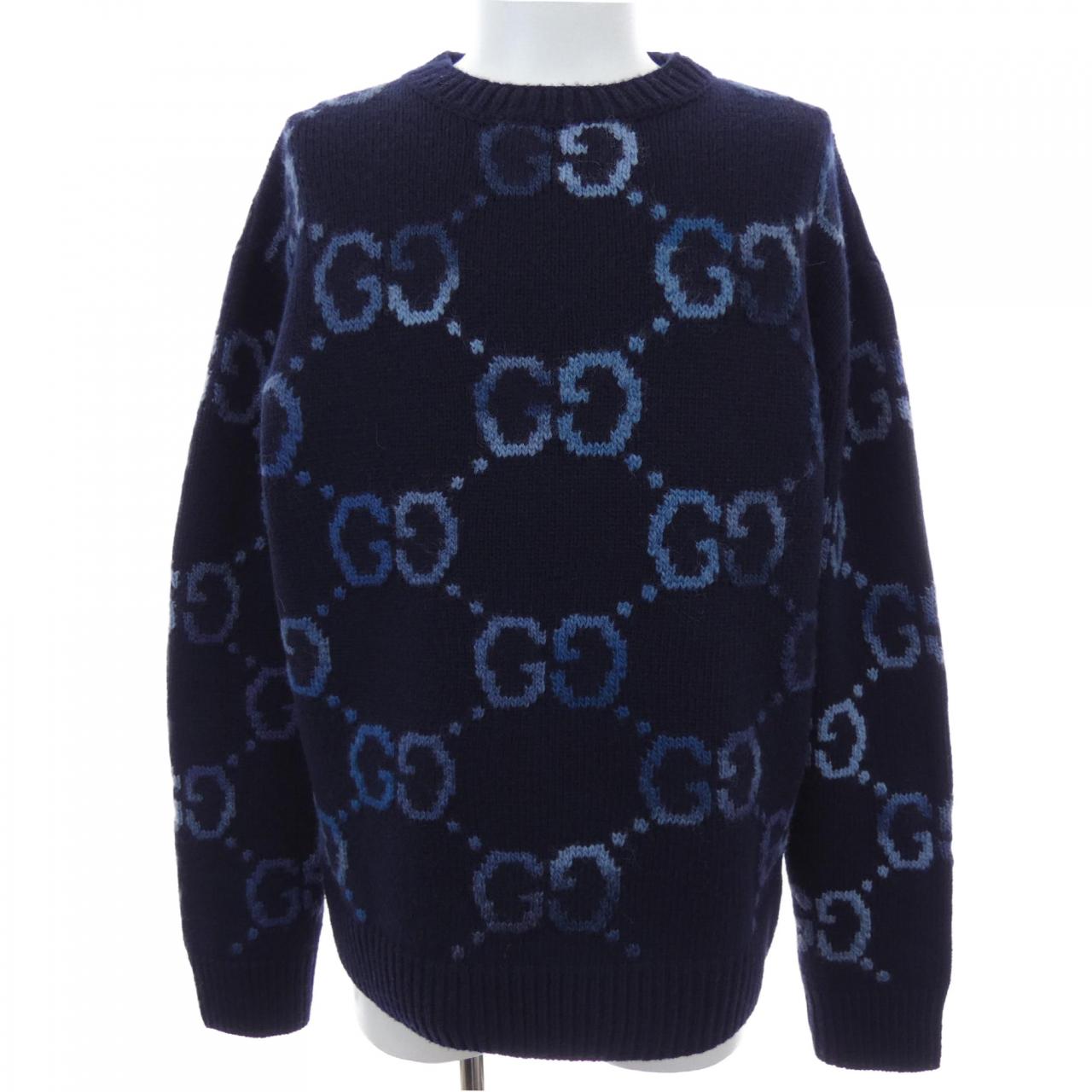 Gucci GG Intarsia Wool Sweater