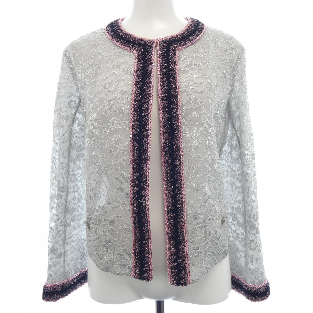 Chanel Collarless Jacket Jacket