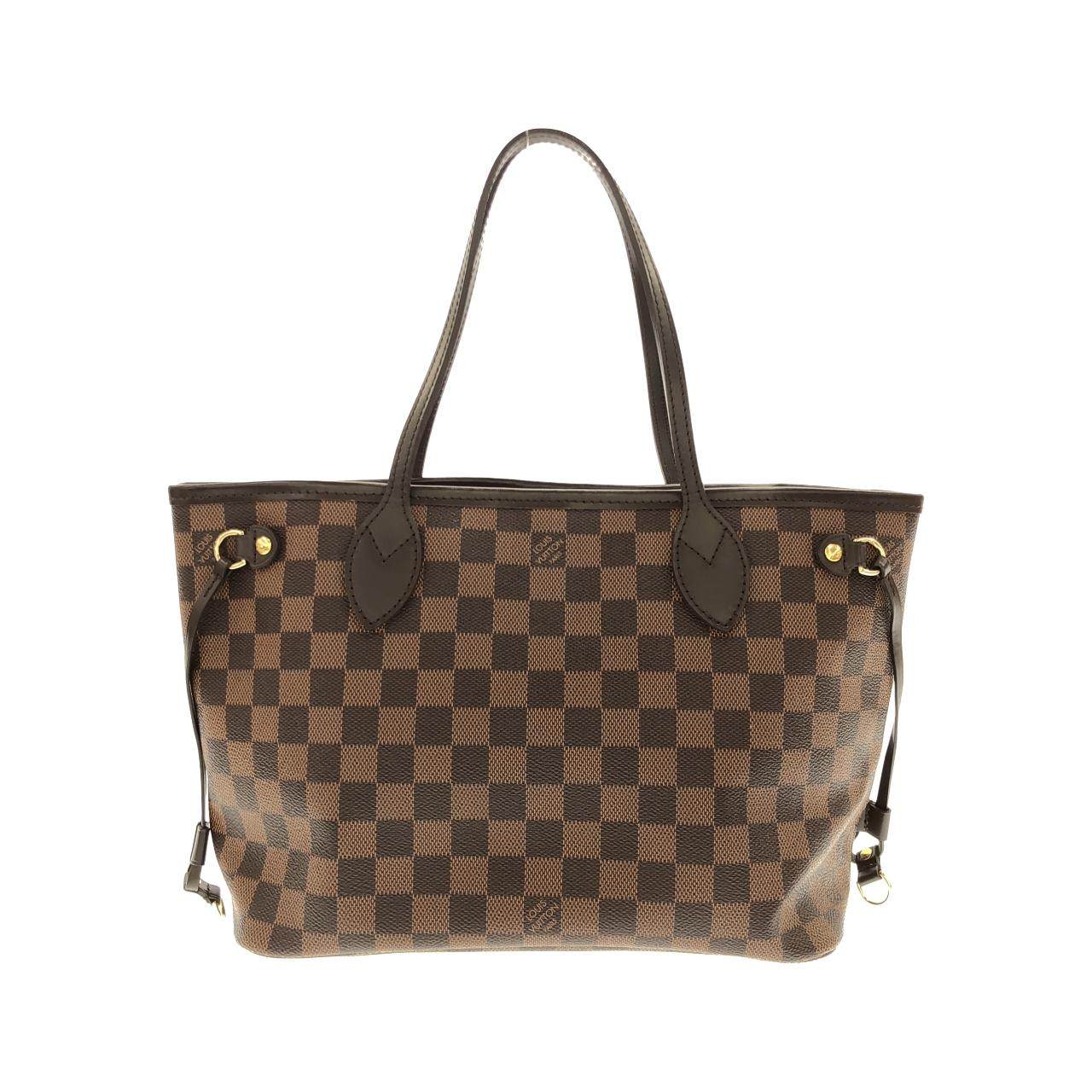 Louis Vuitton Damier Neverfull Coated Canvas Tote Bag