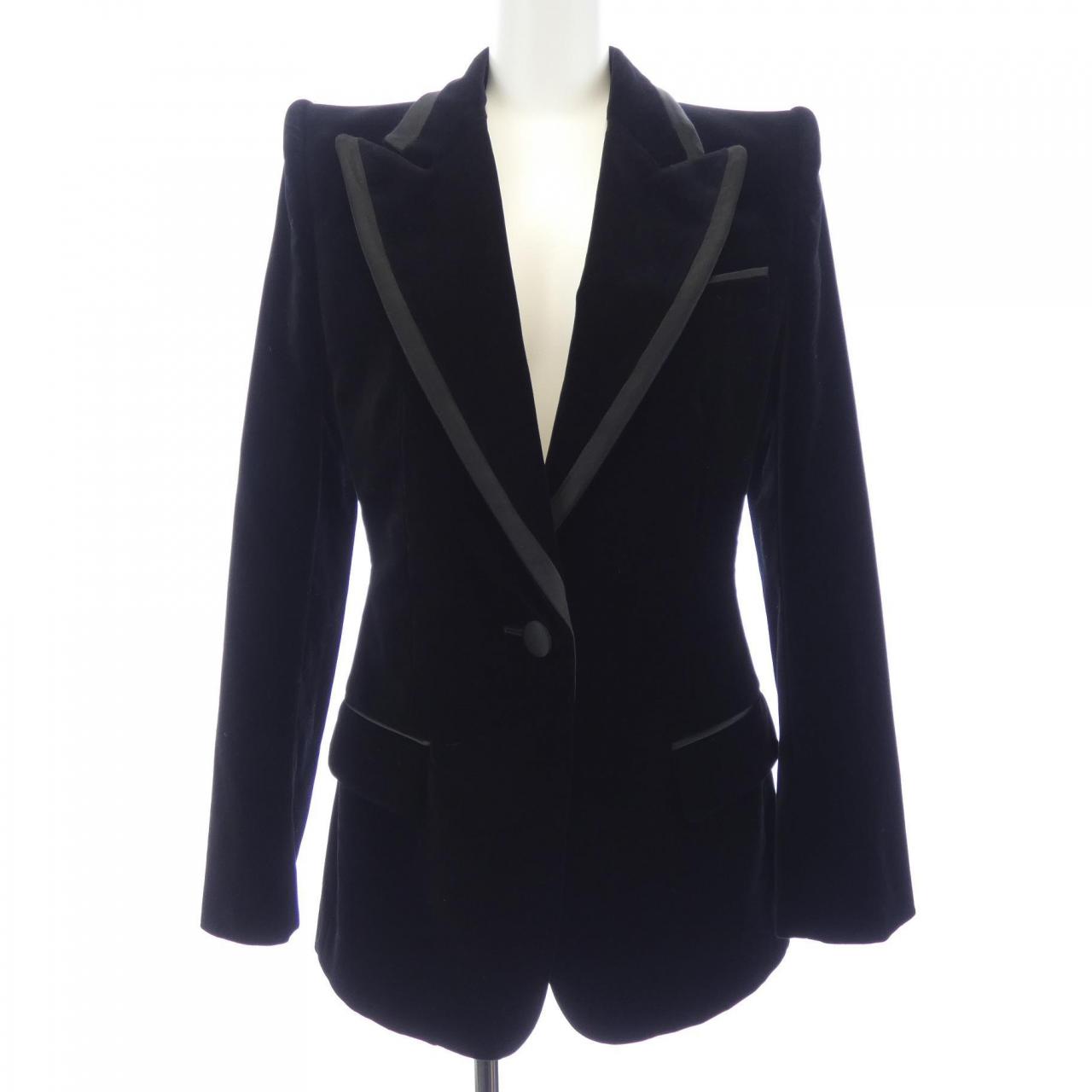 Gucci Velvet Single Breasted Jacket