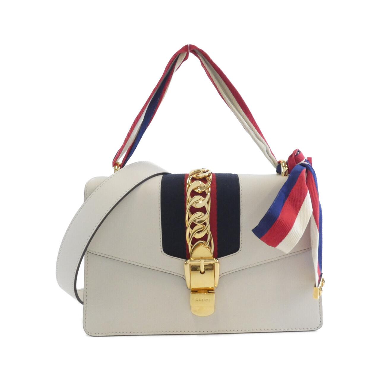 Gucci SYLVIE Leather Shoulder Bag