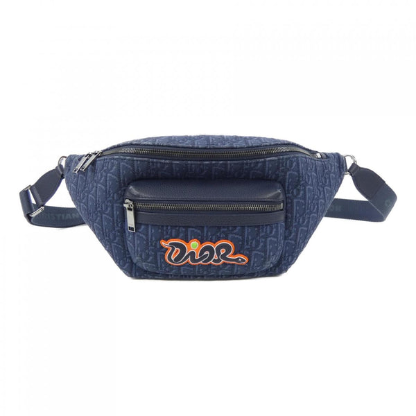 Dior KAWS Oblique Jacquard Shoulder Bag