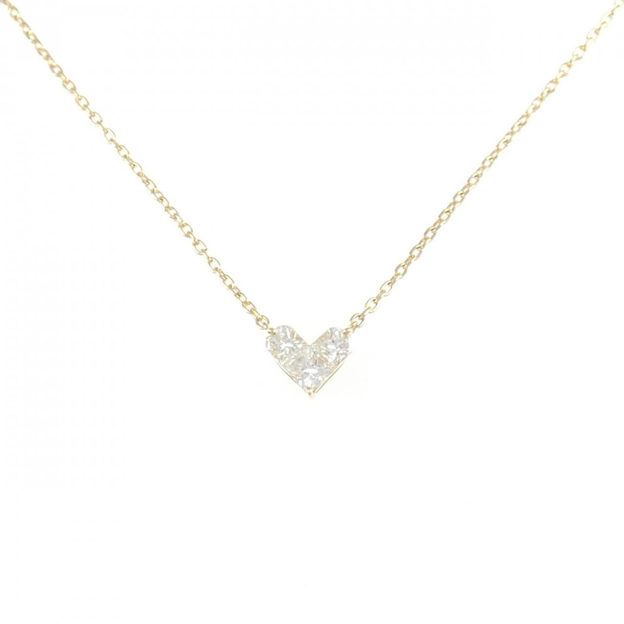 STAR JEWELRY Mysterious Heart Au750 Diamond Necklace