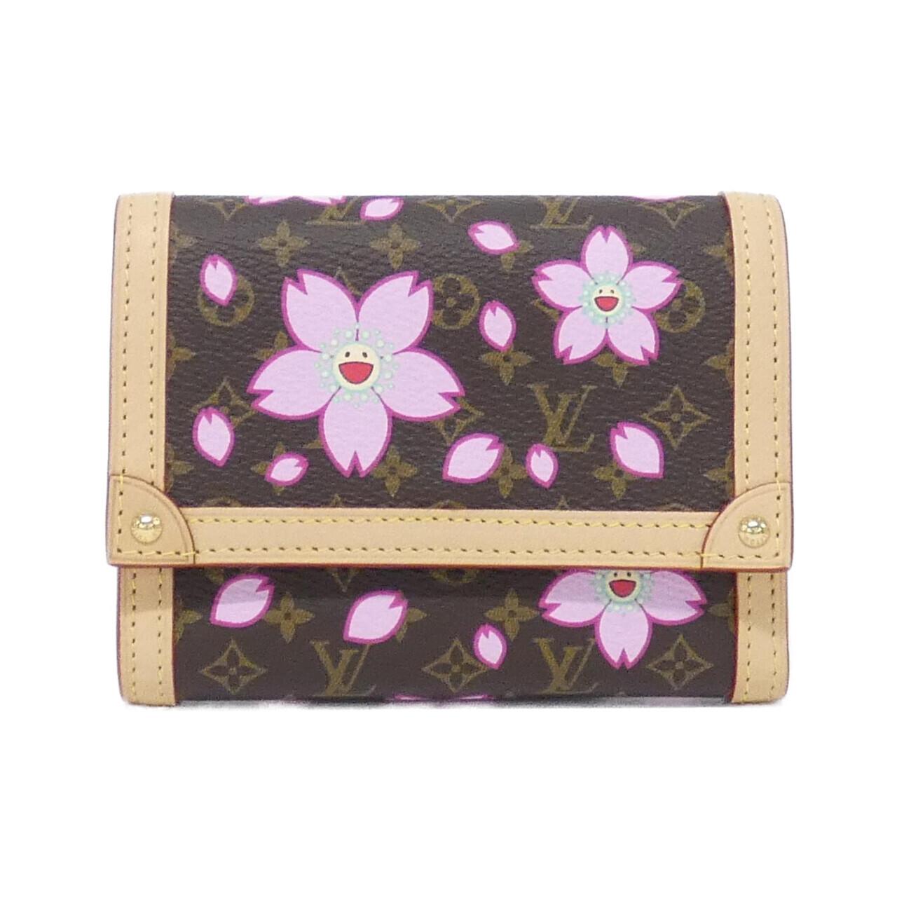 Louis Vuitton Monogram Cherry Blossom Portefeuille Victorine Wallet
