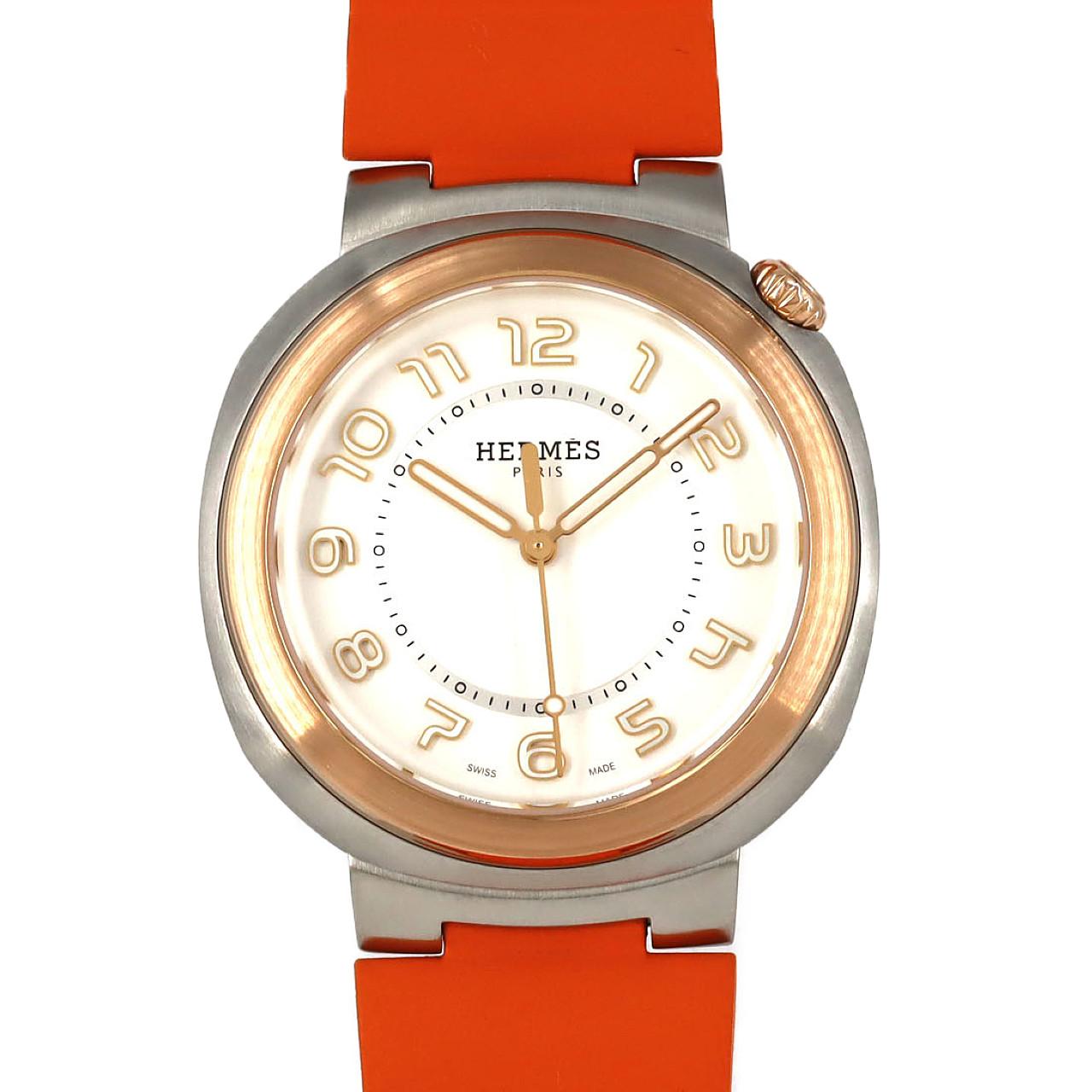 Hermes Hermes Cut Au750 Stainless Steel Automatic