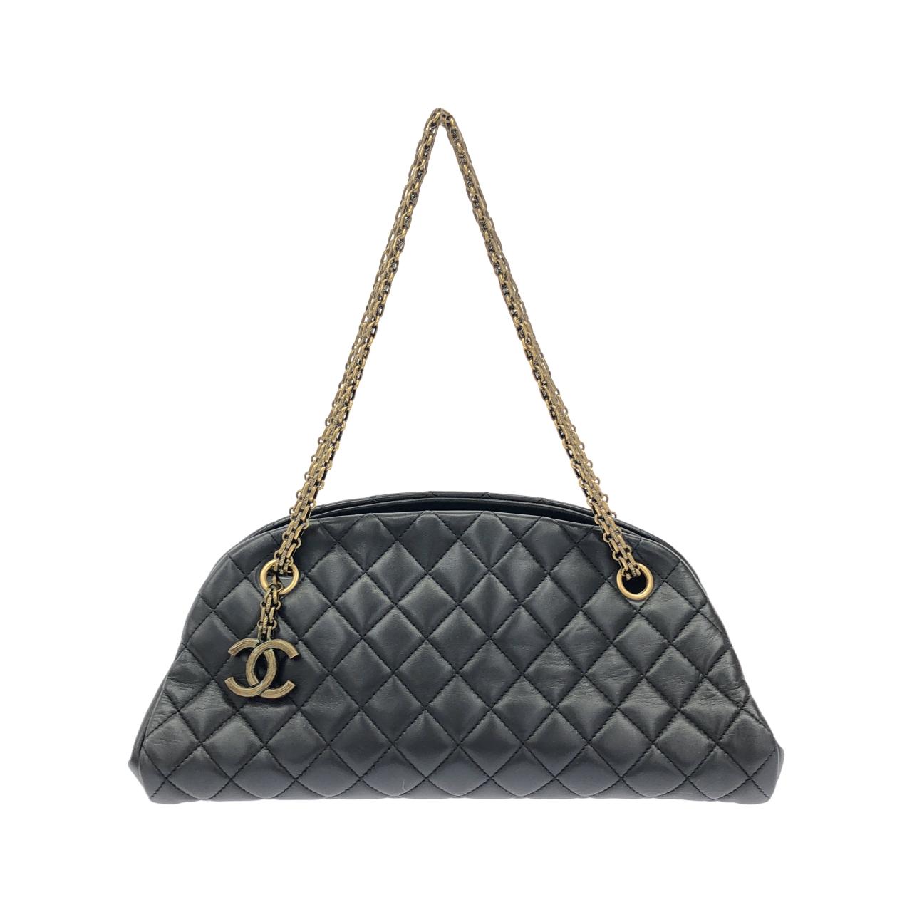 Chanel Mademoiselle Line Lambskin Shoulder Bag
