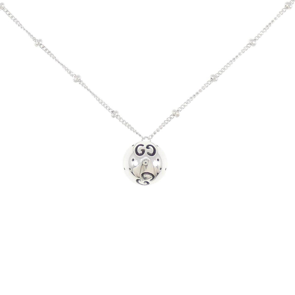 Gucci Au750 White Gold Necklace