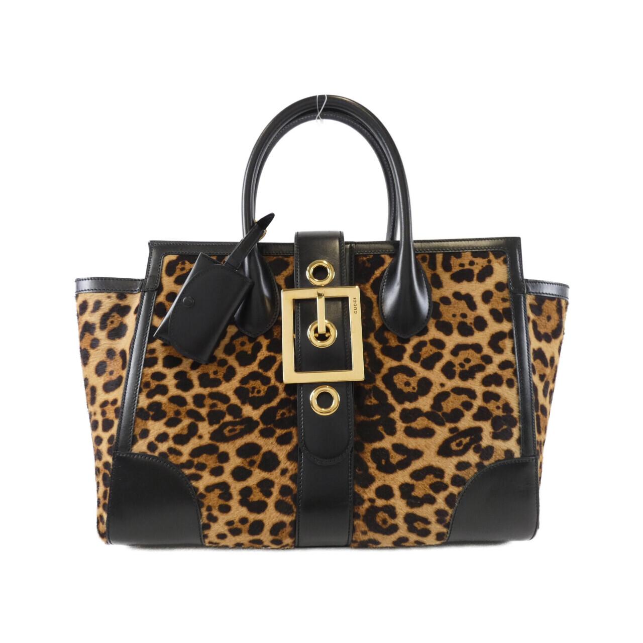 Gucci Leather Tote Bag