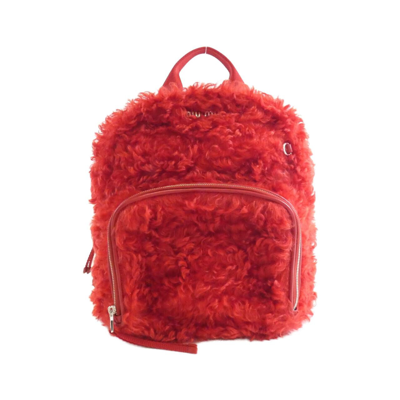 Miu Miu ECO SHEARLING Backpack