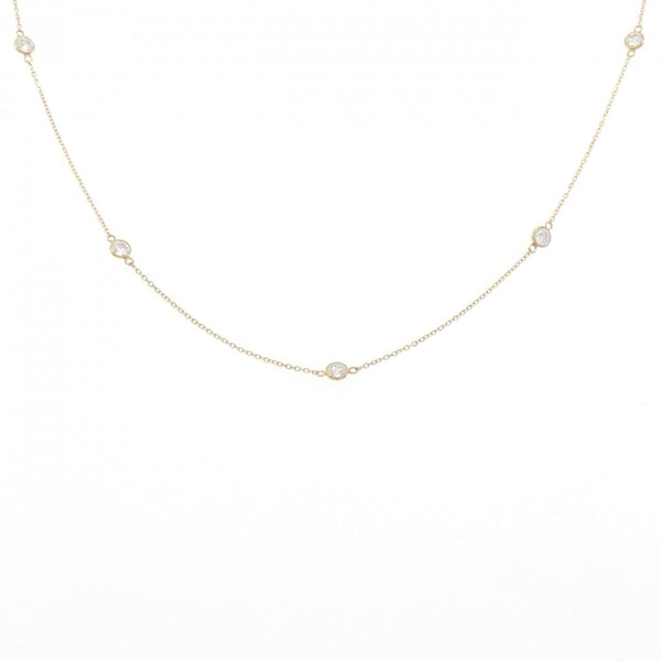 Au750 Diamond Necklace