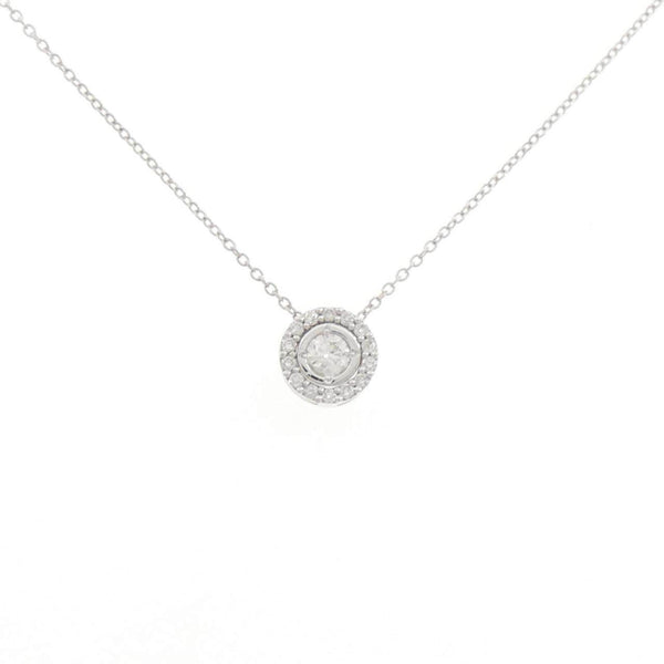 Au750 Diamond 2way Necklace