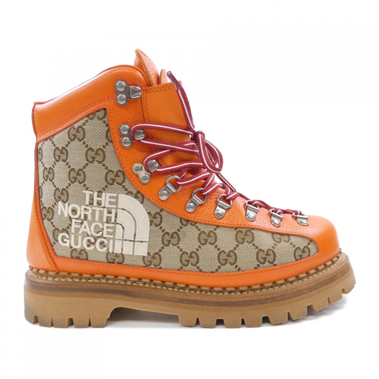 Gucci The North Face Leather Boots