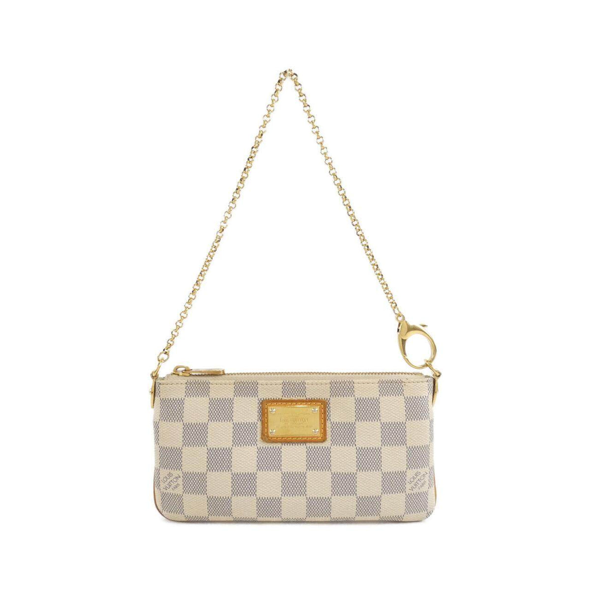 Louis Vuitton Damier Azur Pochette Milla accessory pouch