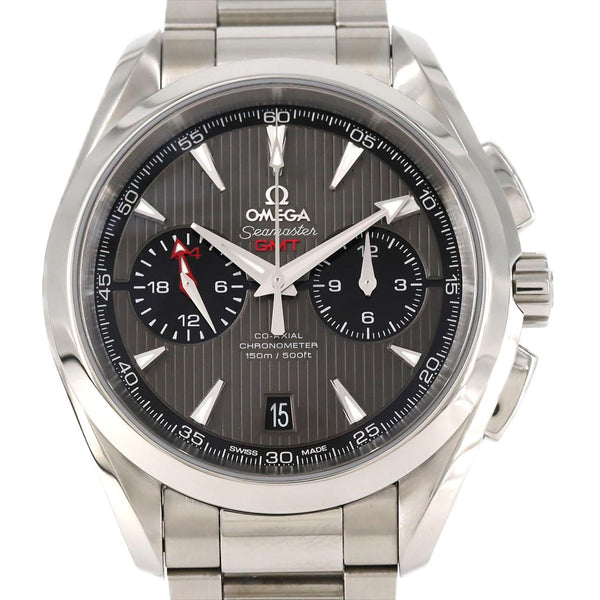 Omega Seamaster Aqua Terra Chronograph GMT Stainless Steel