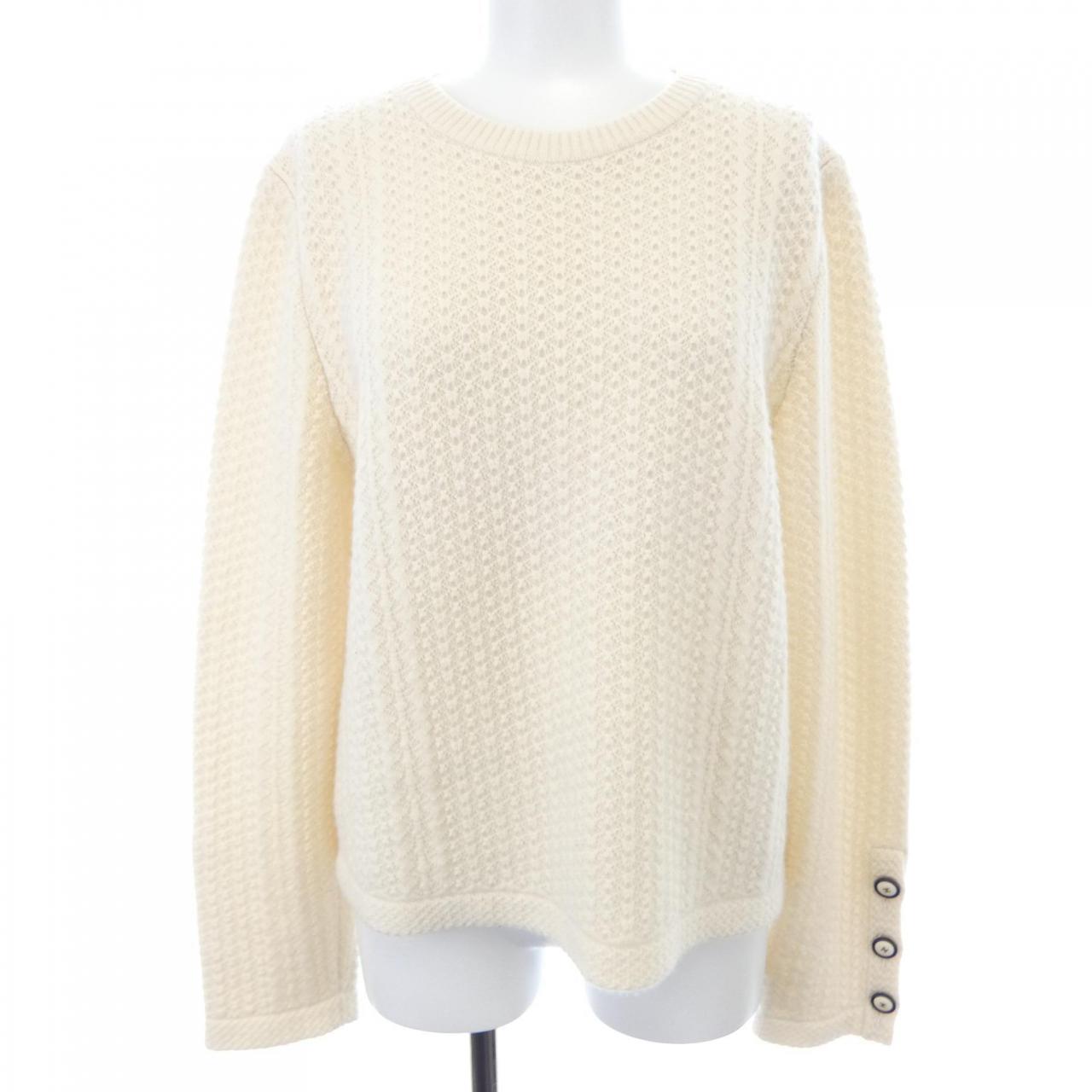 Chanel 100 Percent Cashmere Knit Top