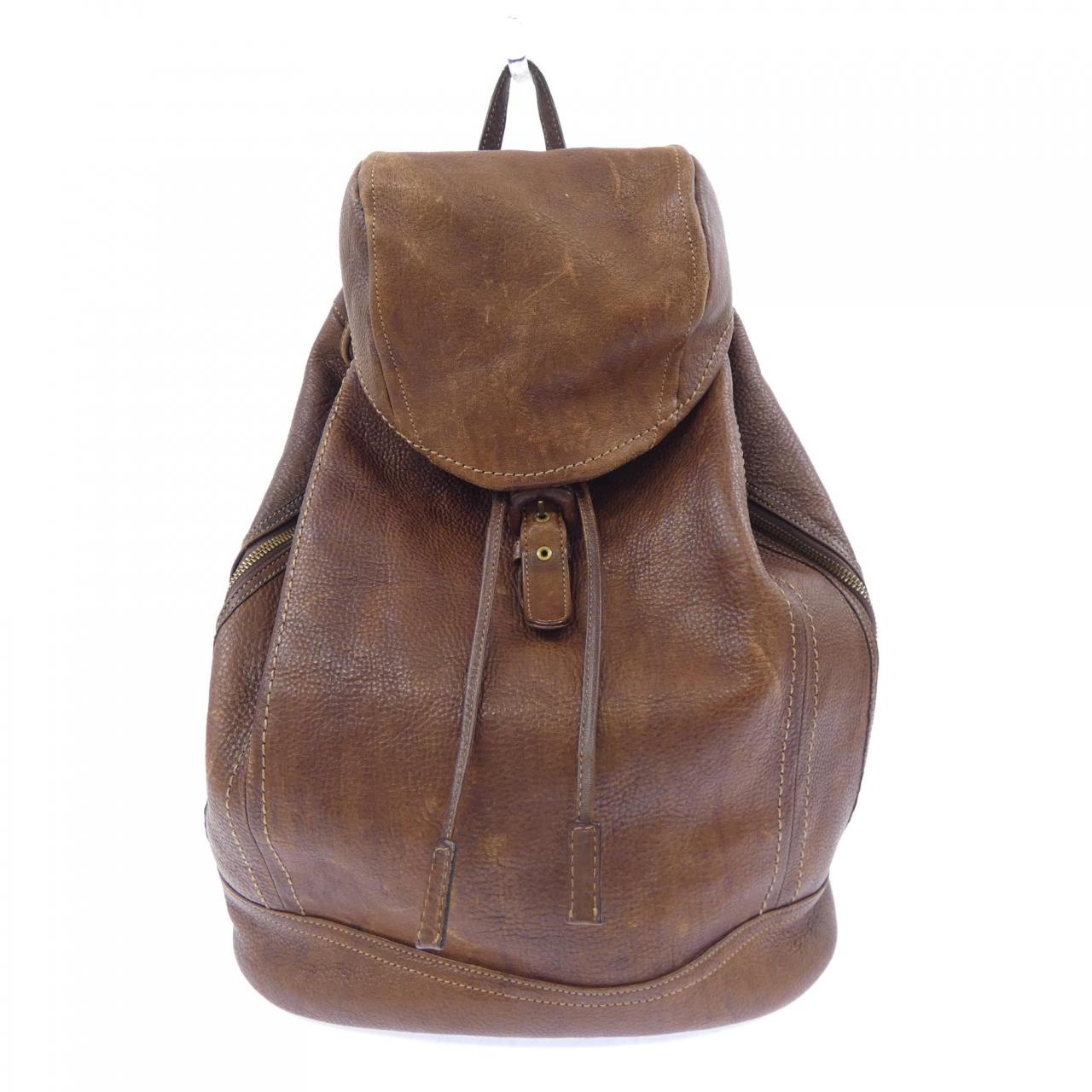 Tsuchiya Kaban Leather Backpack