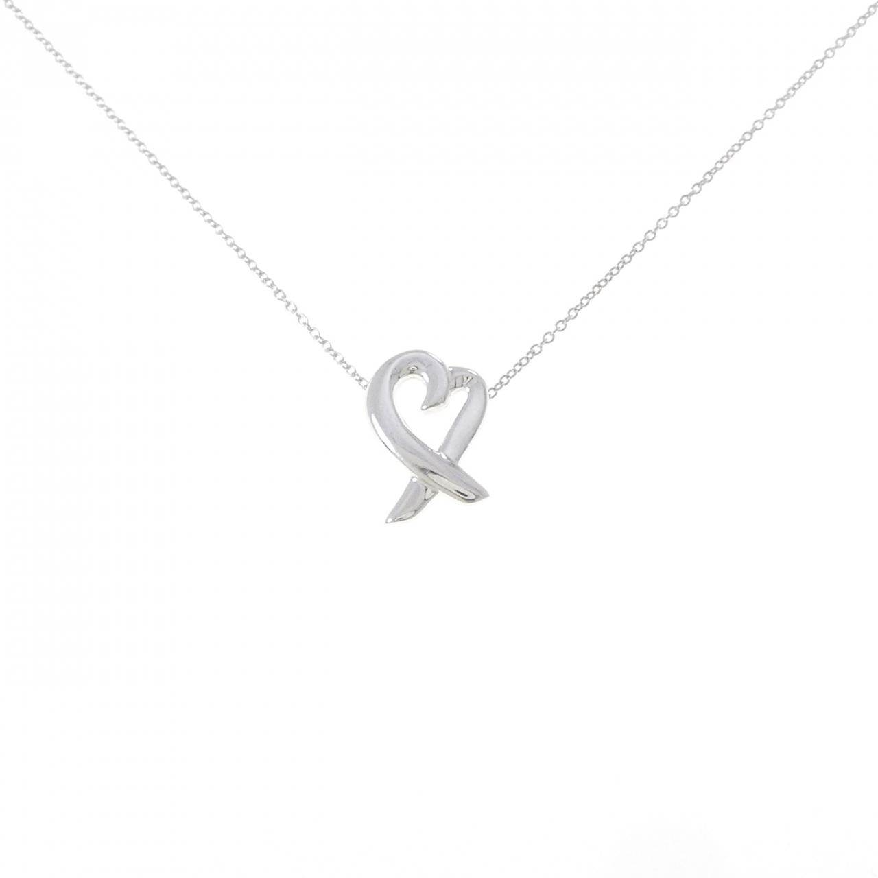 Tiffany & Co. Loving Heart 925 Silver Necklace