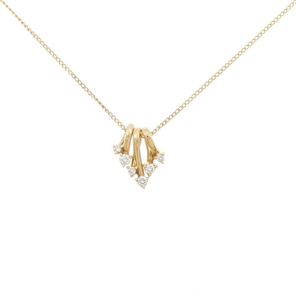 4°C Au750 Diamond Necklace