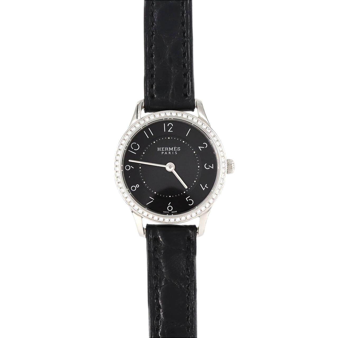 Hermes Slim d’Hermes Stainless Steel Quartz