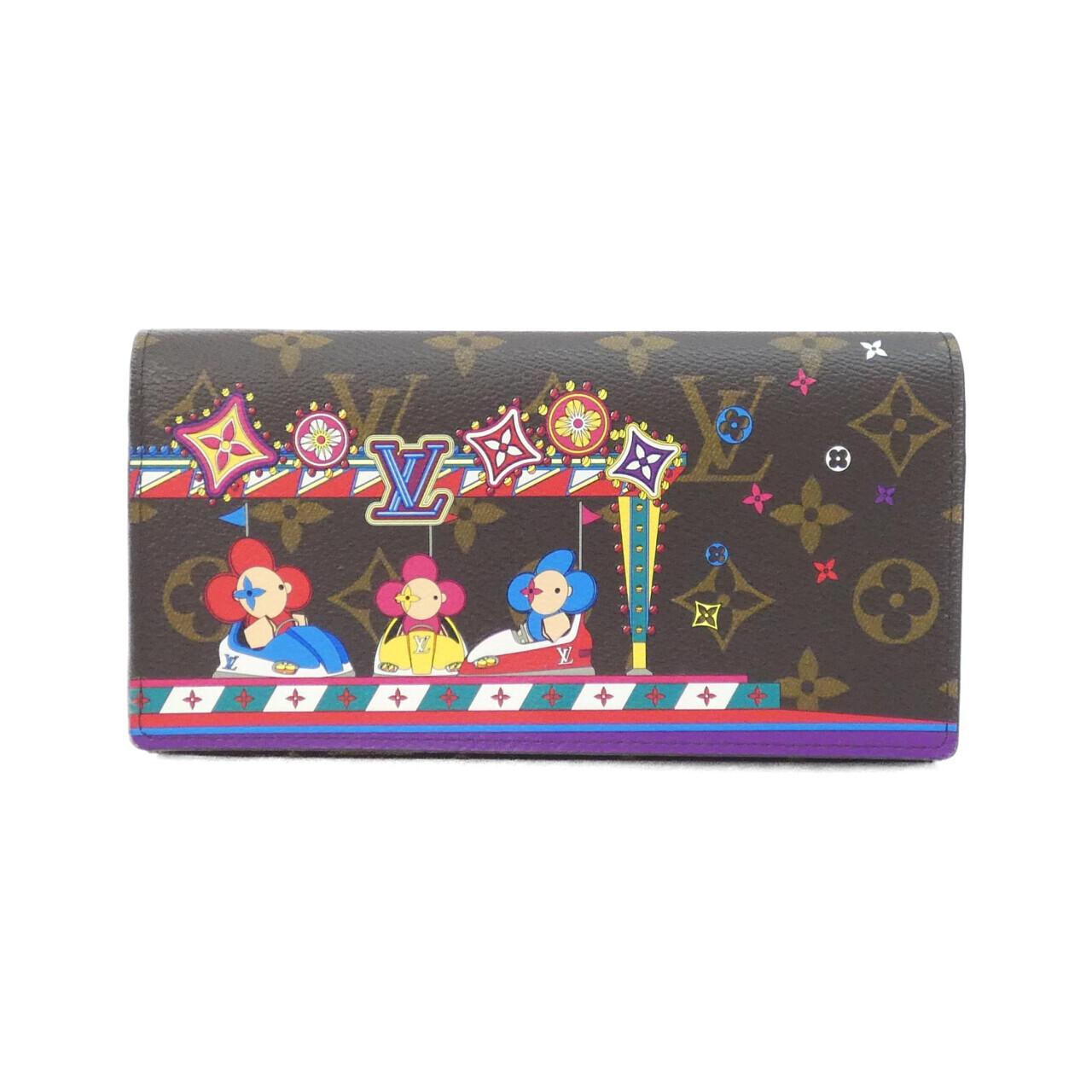 Louis Vuitton Monogram Portefeuille Sarah Long Wallet
