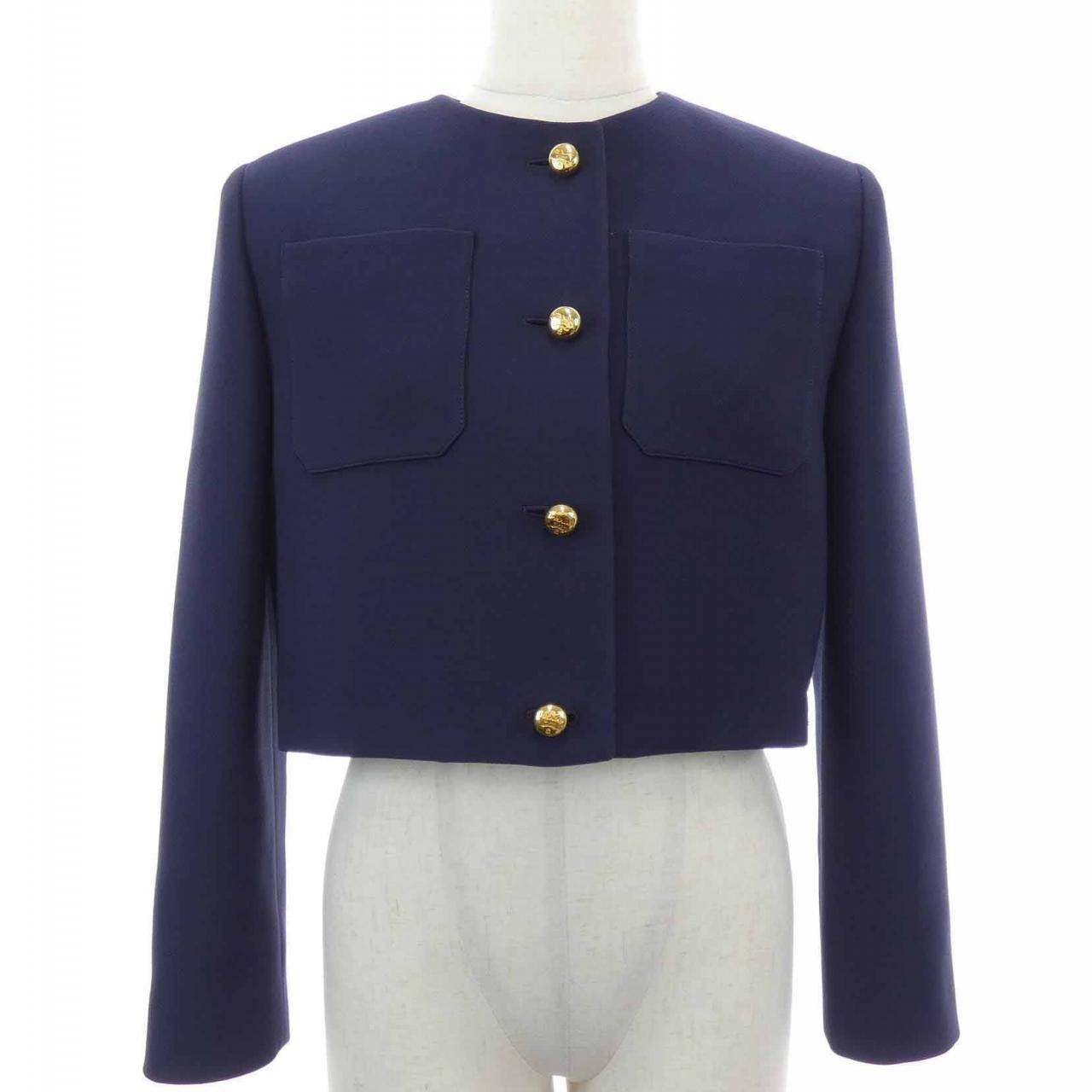 Prada Collarless Jacket