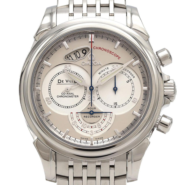 Omega De Ville Co Axial Chronoscope Stainless Steel Automatic