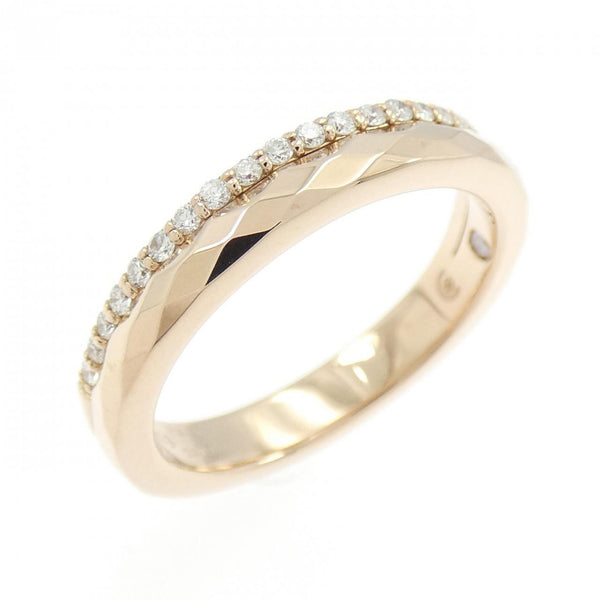 Au750 Pink Gold Diamond Ring
