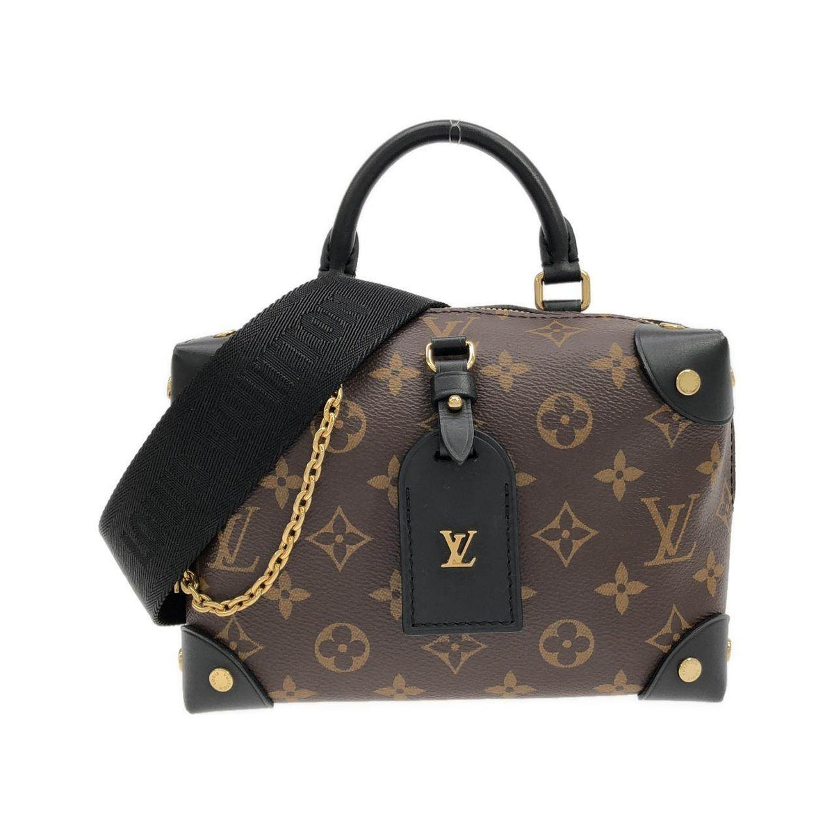 Louis Vuitton Petite Malle Souple Monogram Shoulder Bag