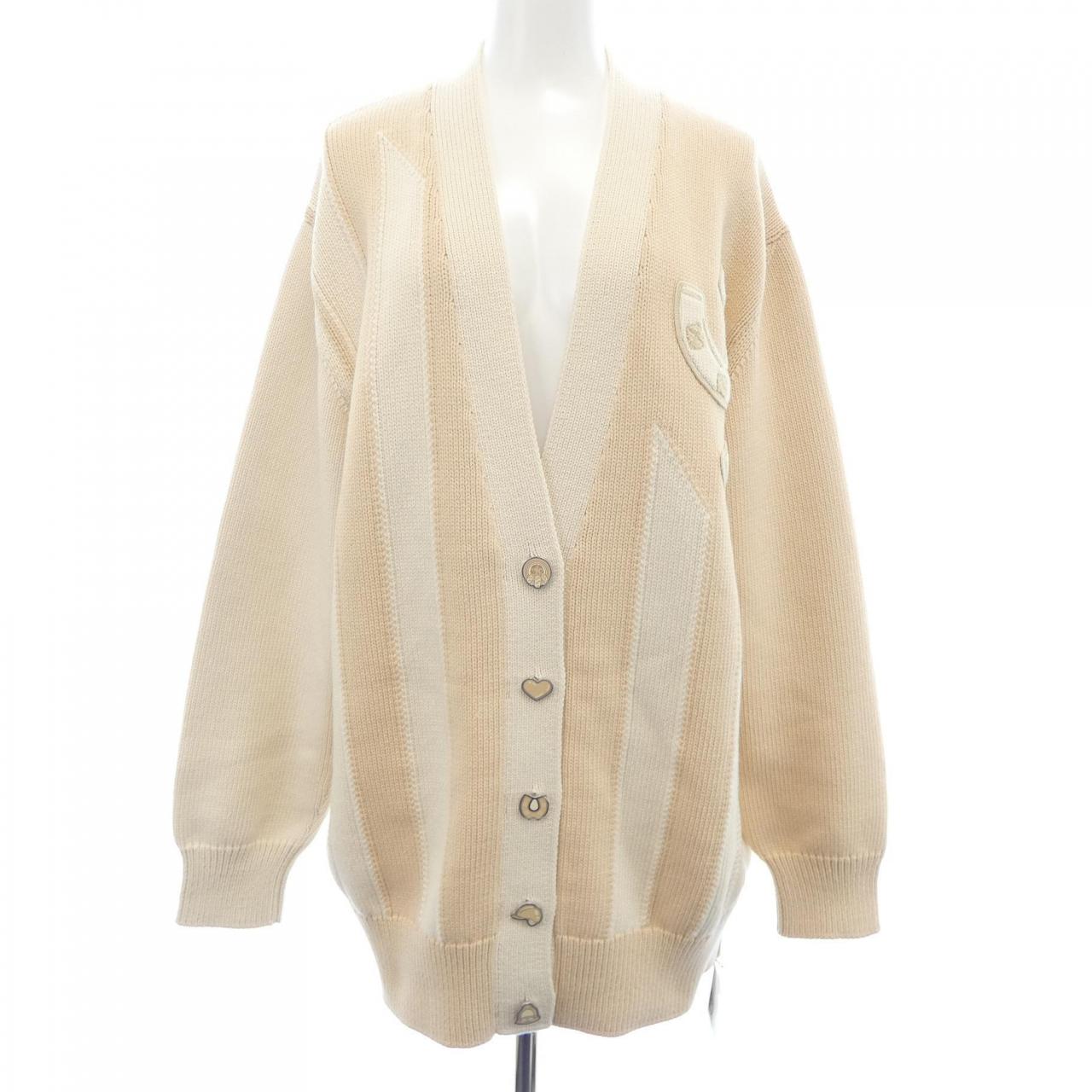 Hermes CANDY LIBRIS Cashmere Cardigan