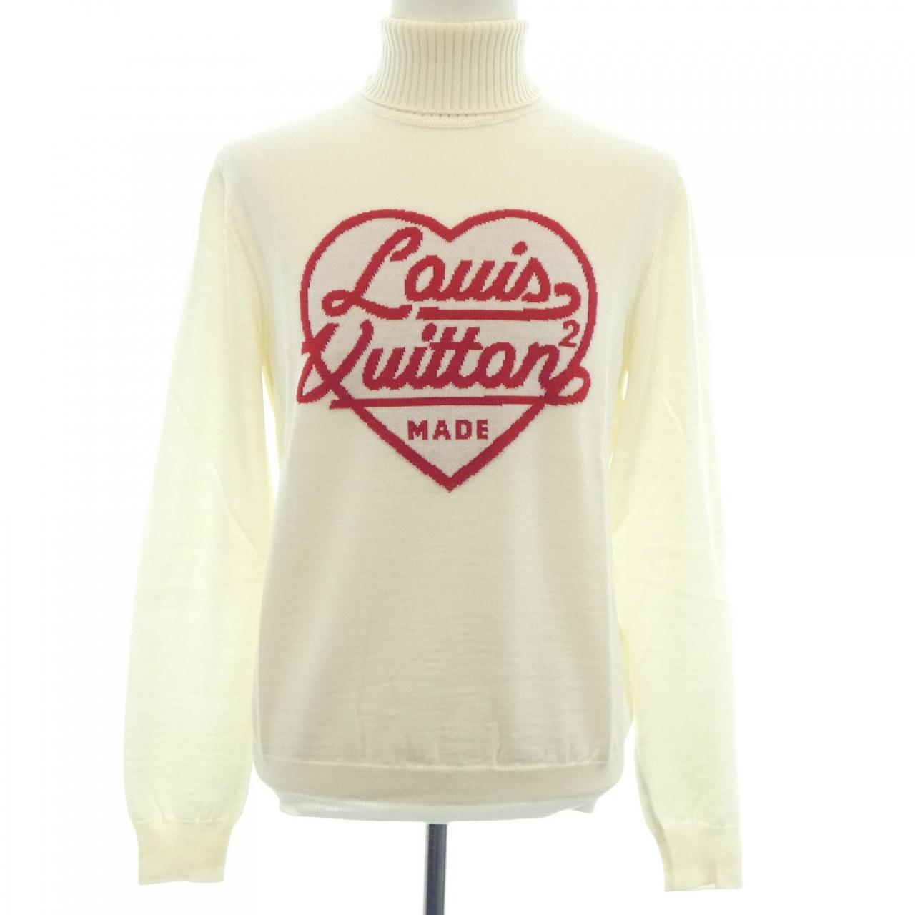 Louis Vuitton Intarsia Heart Turtleneck Knit Japan Limited
