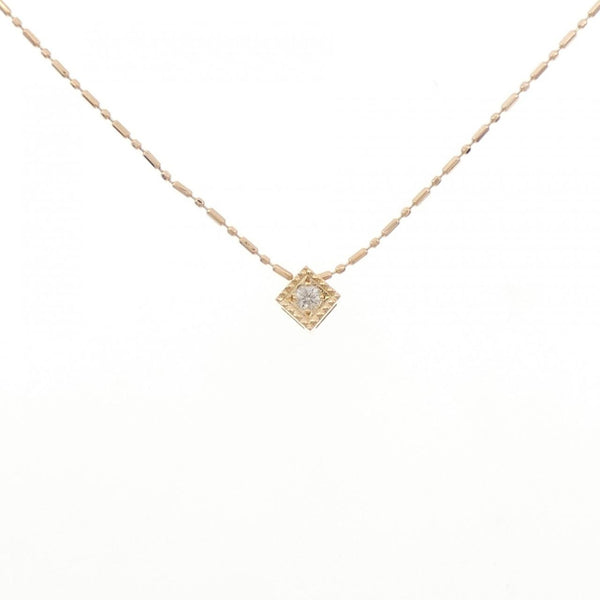 agete Au750 Diamond Necklace