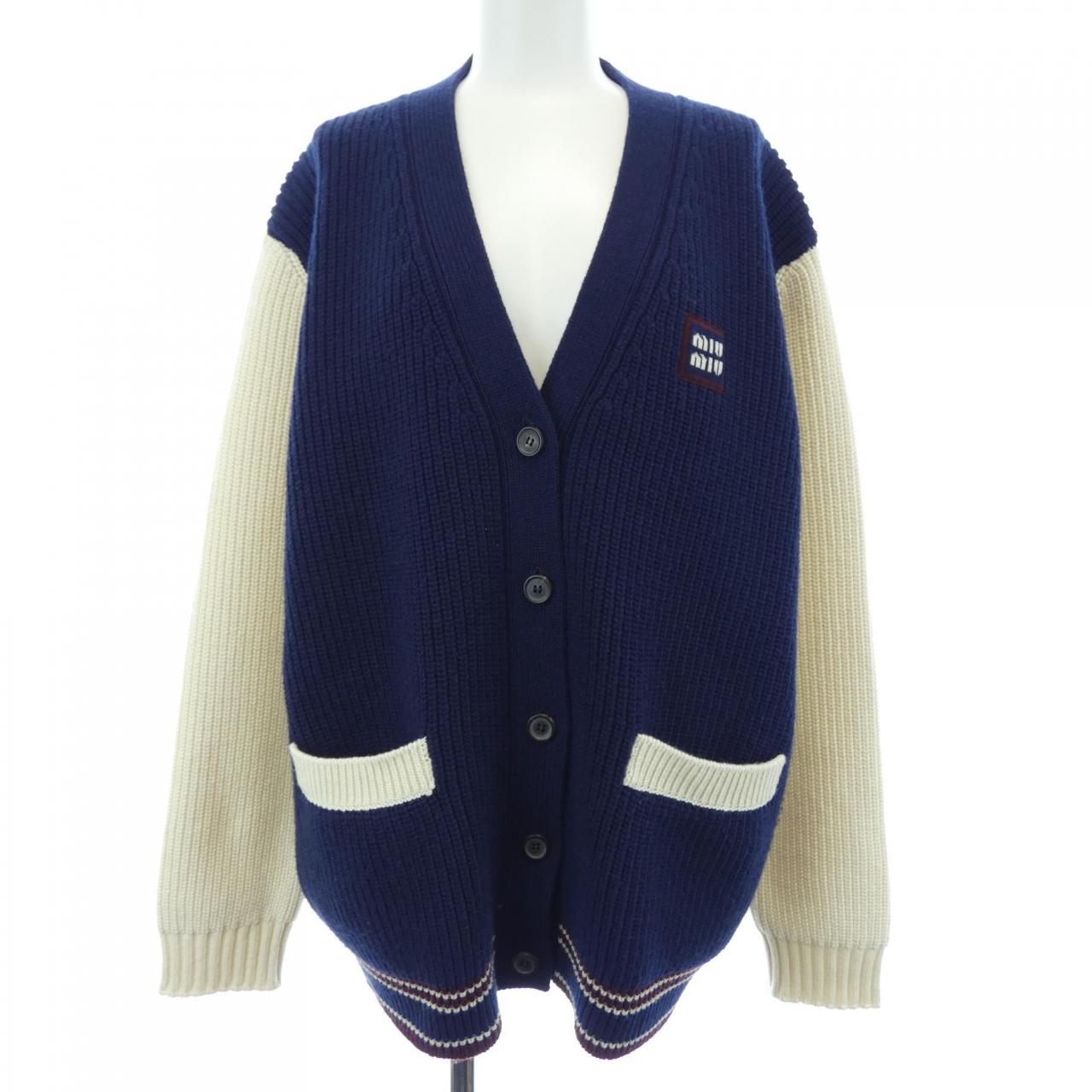 Miu Miu Cashmere Blend Cardigan