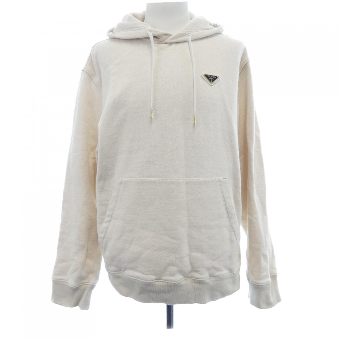 Prada Triangle Logo Hoodie