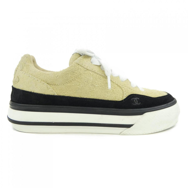 Chanel Suede Calfskin Sneakers