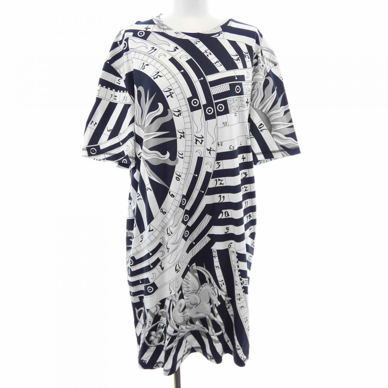 Hermes ASTROLOGY REMIX Cotton Dress