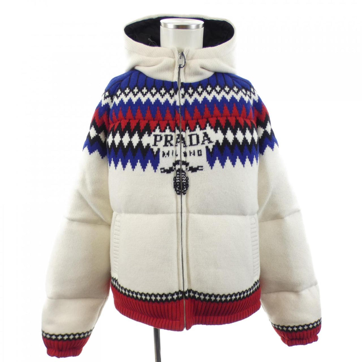 Prada Cashmere Blend Down Jacket