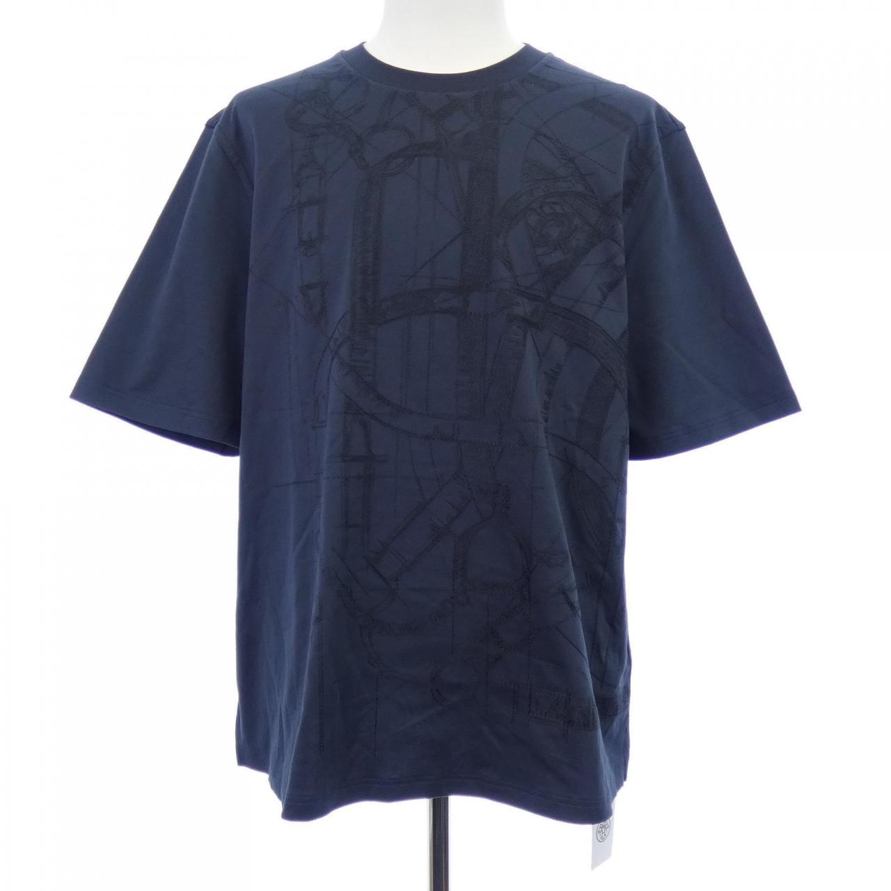 Hermes Cavalcadour Griffonne Cotton T Shirt
