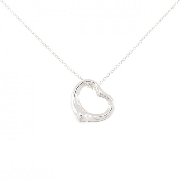 Tiffany & Co. Open Heart 925 Silver Necklace