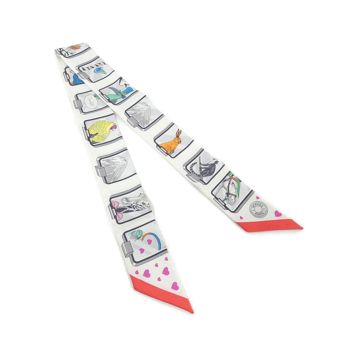 Hermes HERMES STORY Silk Scarf