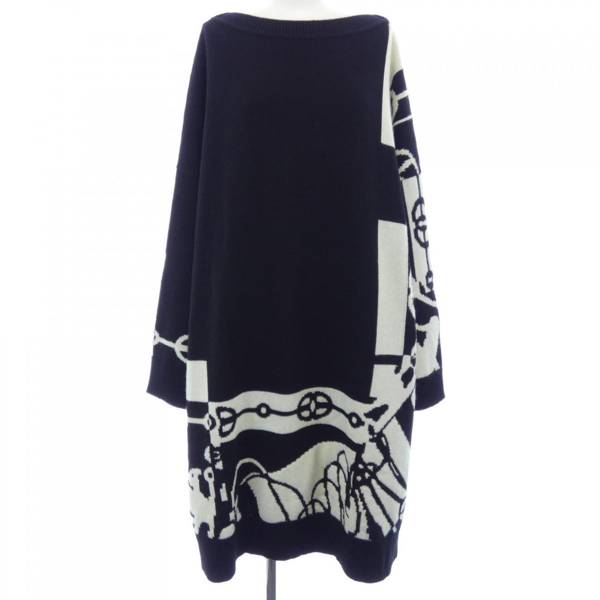 Hermes CLIQUETIS Cashmere Dress
