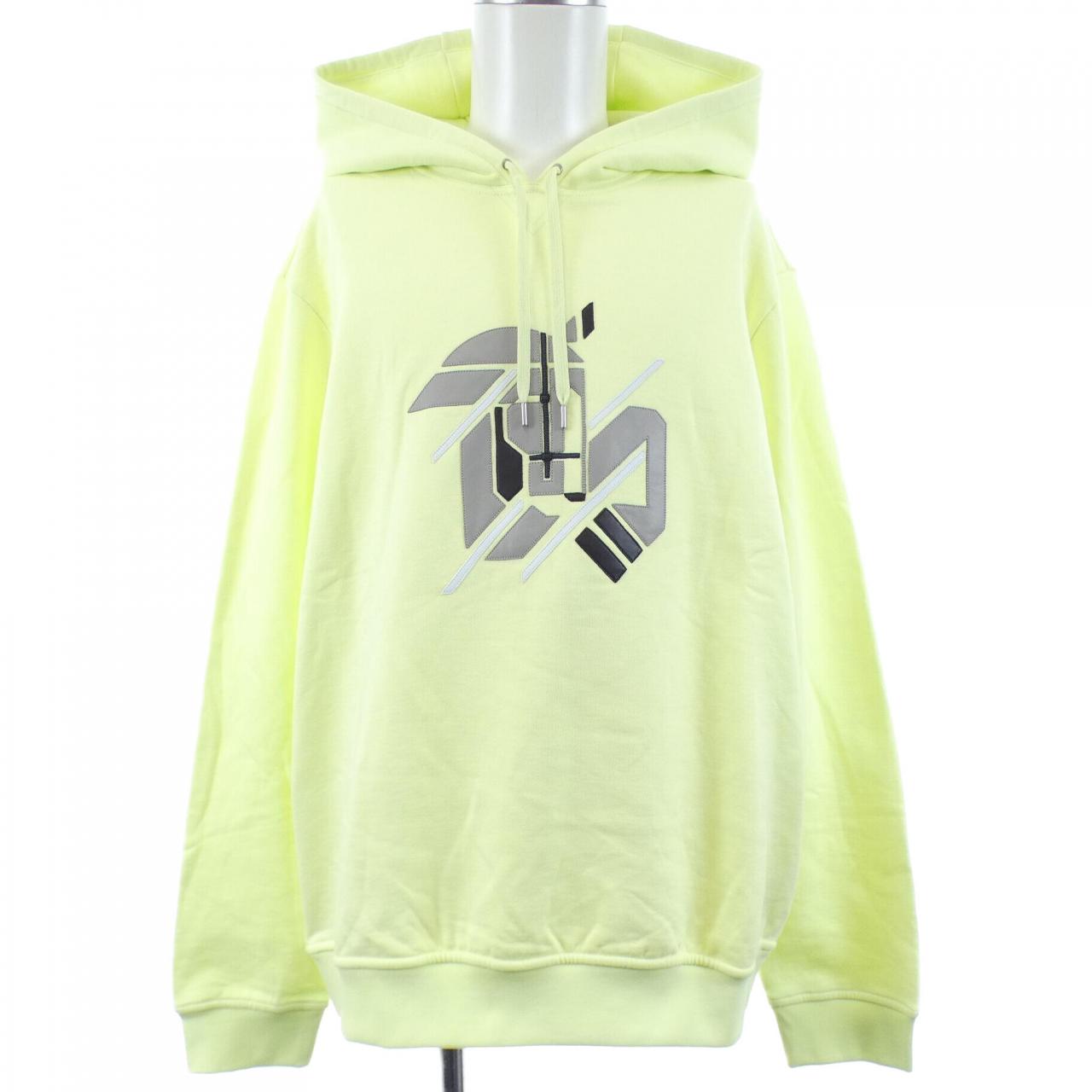 Hermes Chevaux Asymetriques Cotton Hoodie