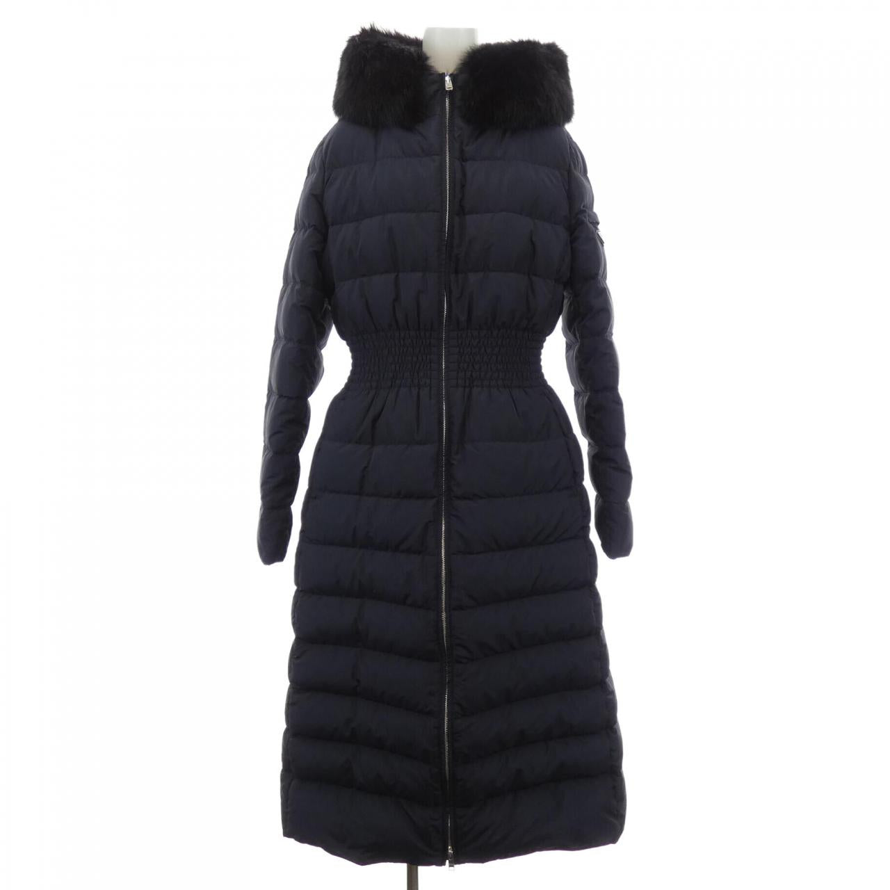 Prada Triangle Logo Sheepskin Down Coat