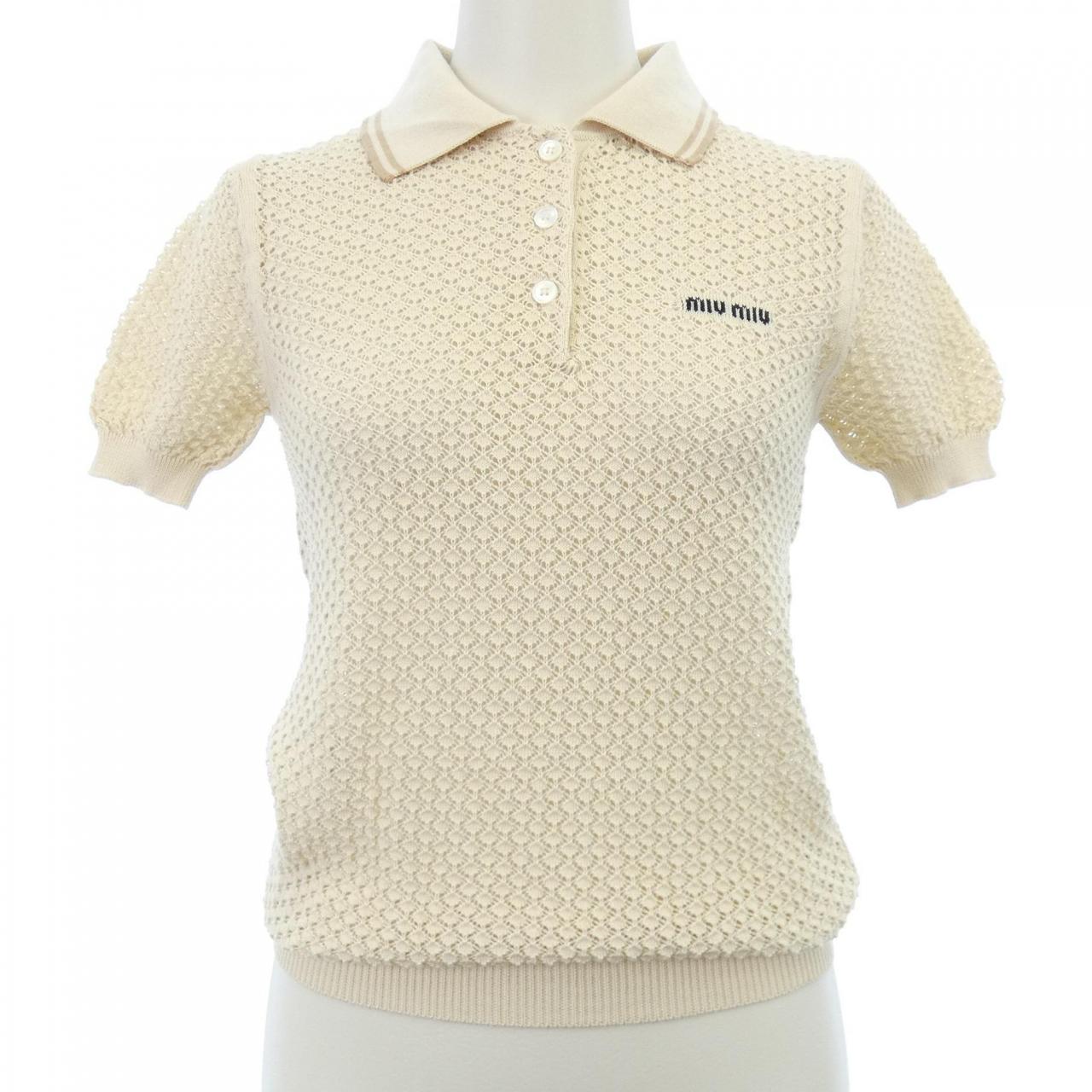 Miu Miu Cotton Polo Shirt