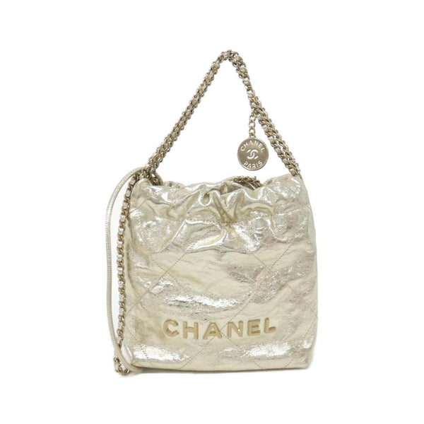 Chanel Chanel 22 Metallic Calfskin Shoulder Bag