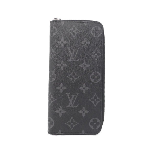 Louis Vuitton Zippy Wallet Vertical Monogram Eclipse Long Wallet